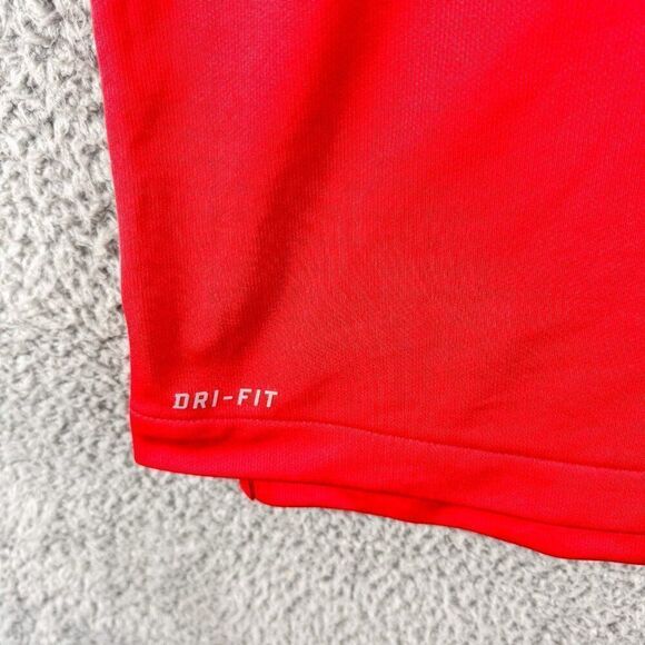 Nike Atlanta Hawks‎ Shirt Mens XL Red Golf Polo Business Casual Athletic Outdoor - Picture 8 of 16